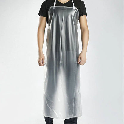 PVC Apron Waterproof Oil-proof Transparent: Kitchen, Restaurant Coffee Shop, Butcher &Farm Pasture 110x65cm