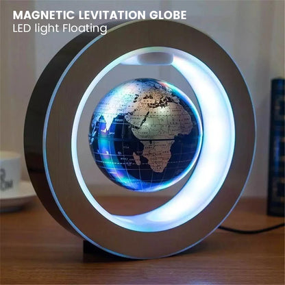 Magnetic Levitation Floating Globe With LED Lights World Map ball light Educational Toy Home or School