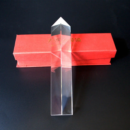 Triangular Glass Prism Teaching Experiment Photo Mega Seven-color Light