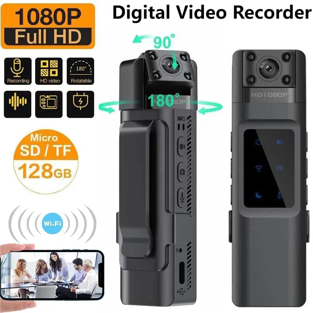 Mini Body Camera 1080P HD WiFi Sports Camera