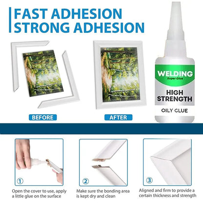 Welding High Strength Oily Glue - Universal Superglue Instant Glue: Resin Ceramic Metal Glass