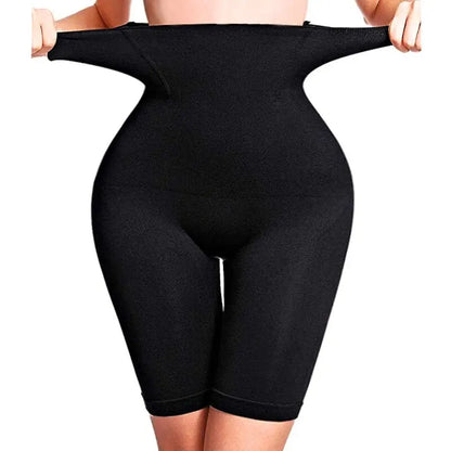 Women's High Waist Flat Angle Shaper Pants Postpartum Buttocks Lift Body Shaping Shorts Waist Trainer