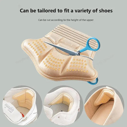 Anti Wear Heel Protectors Sneaker Shoe Pads Adjust Size Hi Heel Cushion Inserts