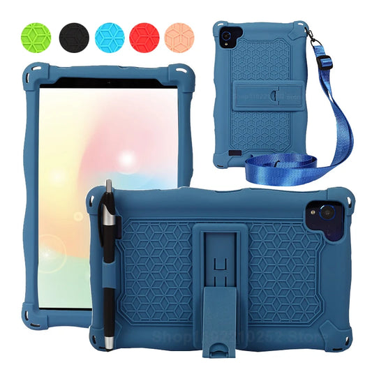 8.0 inch Universal Tablet Silicon Stand Case Cover:Teclast P85 P80t P80H P80X P80 Pro Phablet 8"