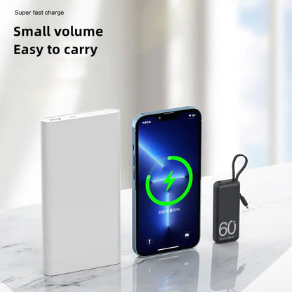 5000mAh Mini Fast Charging Small External Battery Charger For iPhone Samsung Xiaomi