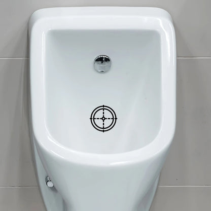 1PC Creative Hit the target toilet stickers