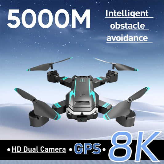 KBDFA G6 Drone 8k Profesional 4K HD Camera Optical flow Foldable 5G Aerial Photography Drone Obstacle Avoidance Quadcopter Gift