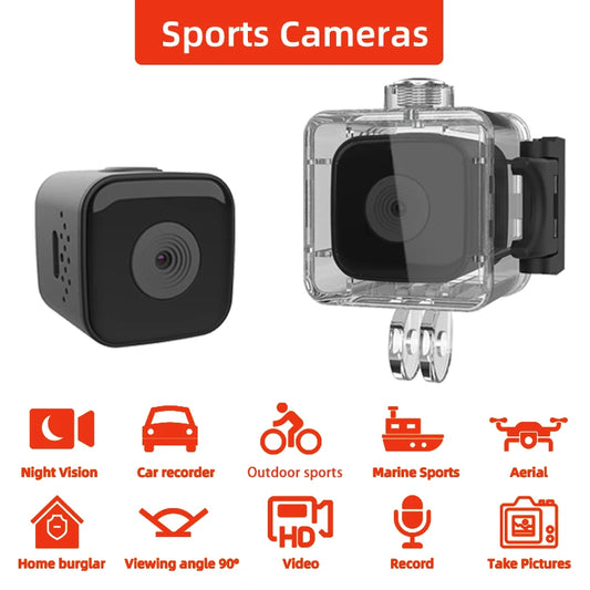 Waterproof Sports Camera 1080p