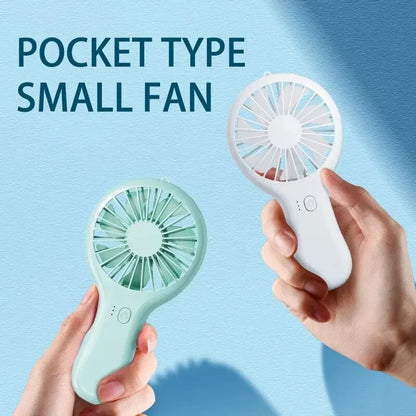 Mini Handheld Small USB Portable 3 Speed Desktop Office Travel Pocket Fan