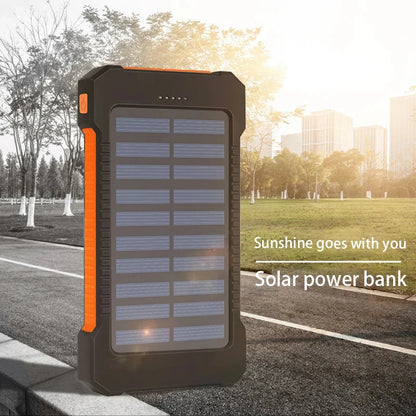 200000 mAh Large Capacity Solar Power Bank External Battery Outdoor Charger bank For Xiaomi