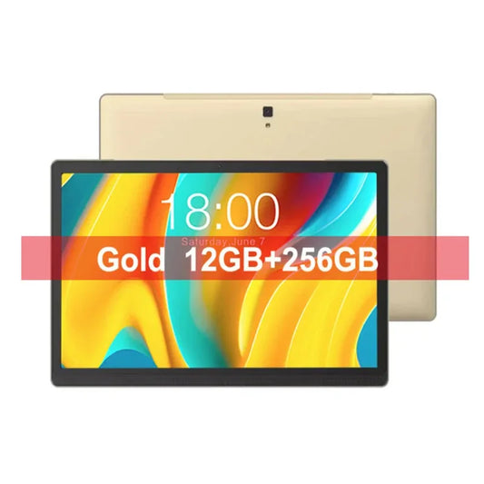 Super Large Screen 14.1 in. Tablet Android 12 Google Market GPS 5G WI-FI FM BT 10000mAh 12GB+256GB