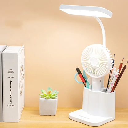 USB Learning Dormitory Bedroom Bedside Reading Night Light LED Desk Lamp Eye Protection Desk College Student Nightlights